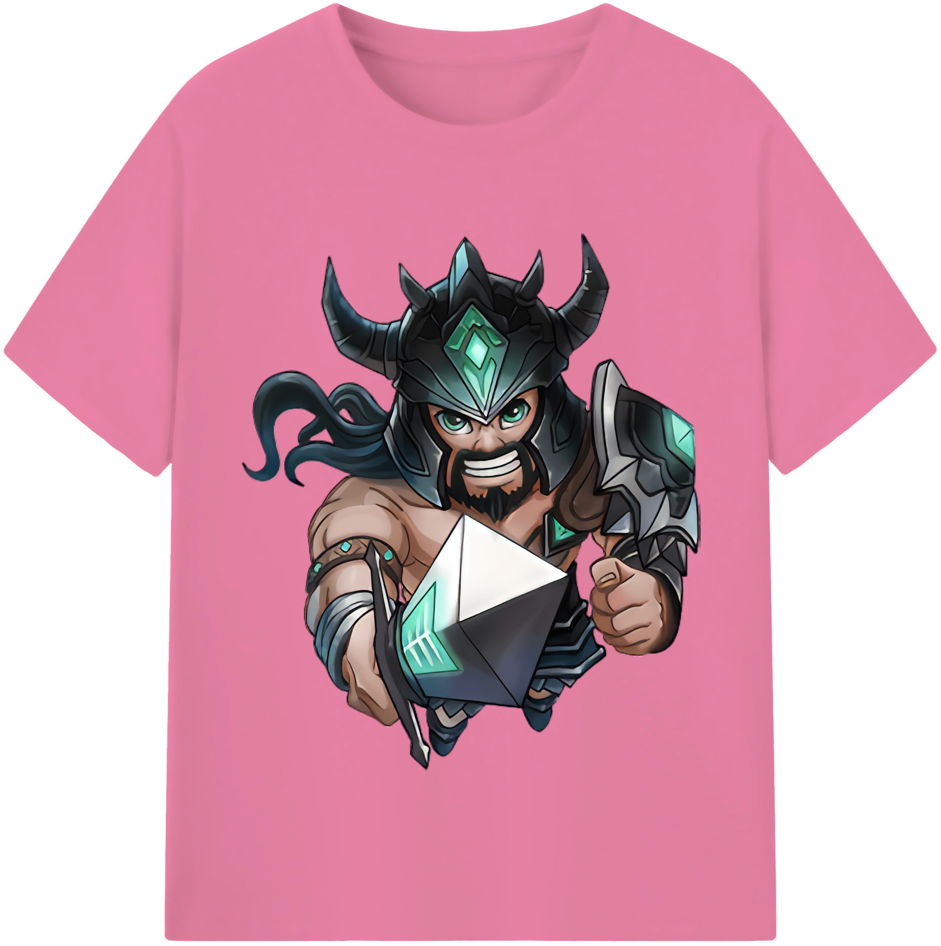 リーグ・オブ・レジェンド League of Legends LOL 綿100％半袖Tシャツ（フロントプリント）